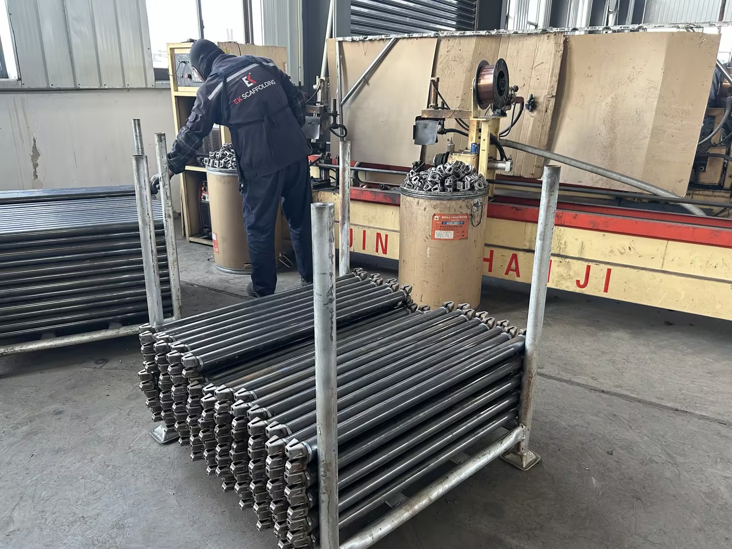 Ringlock Scaffolding Ledger บัญชีแยกประเภทนั่งร้าน