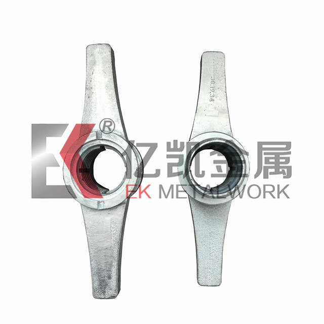 bespoke 48.3 มม. น็อตแจ็คสกรูชุบสังกะสีสำหรับ u head basejack