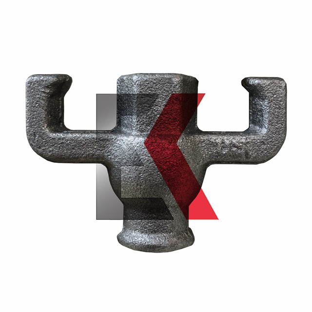 อุปกรณ์เสริมนั่งร้านวางน็อตปีกปลอมของก้านผูกสำหรับแบบหล่อ