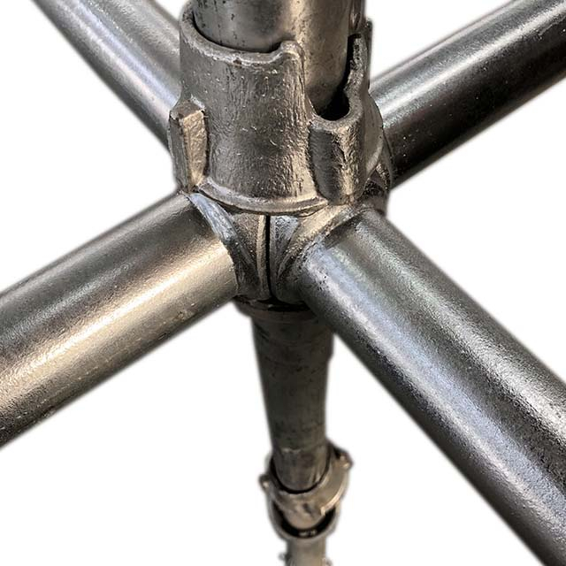 Galvanized Ledger HDG ระบบนั่งร้าน cuplock แนวนอน