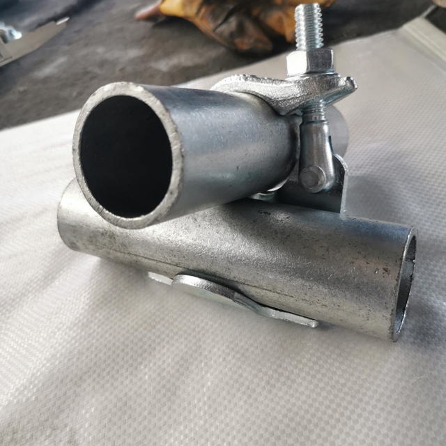 BS1139 galvanized drop forged putlog coupler