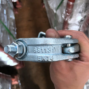 ลดการปลอม BS1139 EN74 Galvanized Scaffolding Swivel Coupler