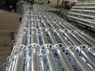 Scaffolding Ringlock System HDG Scaffold GI มาตรฐานชุบสังกะสีมาตรฐาน