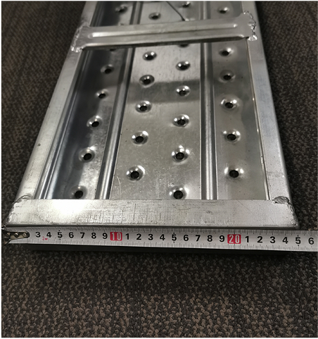 แผ่นนั่งร้าน 250 มม