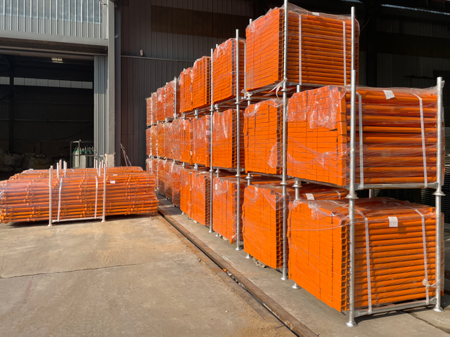 ภาพวาดโครงร่างนั่งร้าน