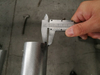 Hot Dip Galvanized HDG 2M Ringlock Scaffolding Standard แนวตั้ง