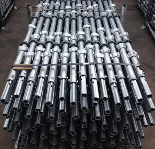 cuplock scaffolding spigoted มาตรฐาน/แนวตั้ง