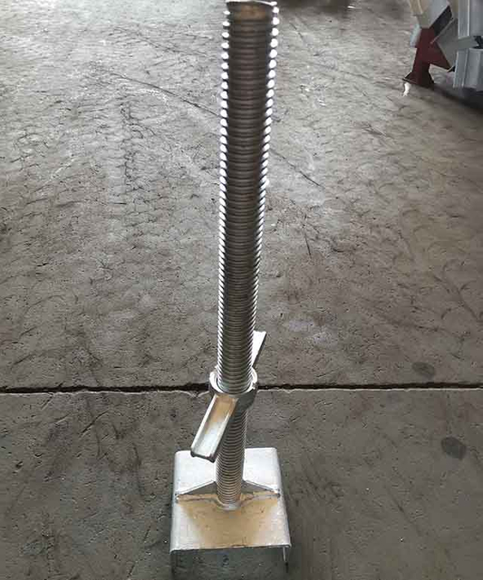 Scaffolding Steel Jack Base Base Base