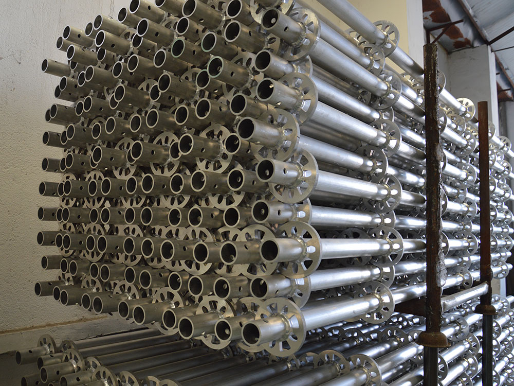 อลูมิเนียม ringlock นั่งร้านแนวตั้ง