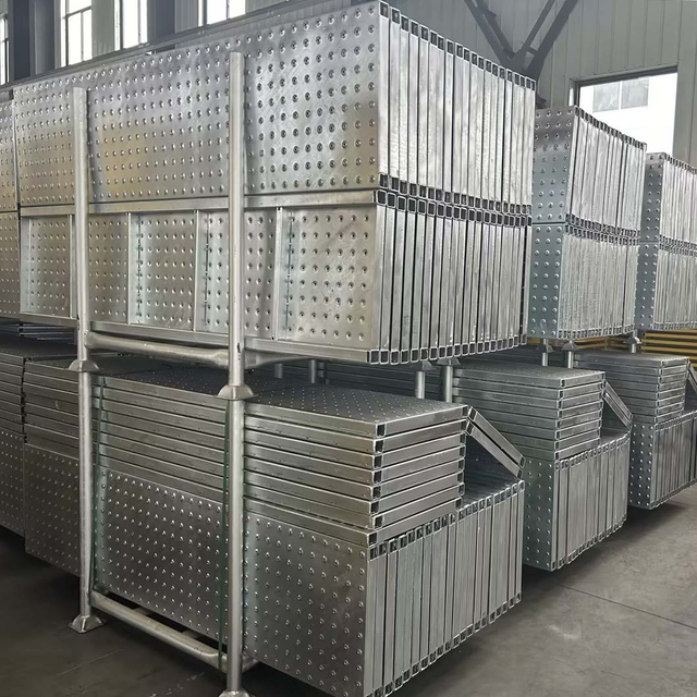 Pre-Galvanized Scaffolding Steel Plank HDG Walk Board