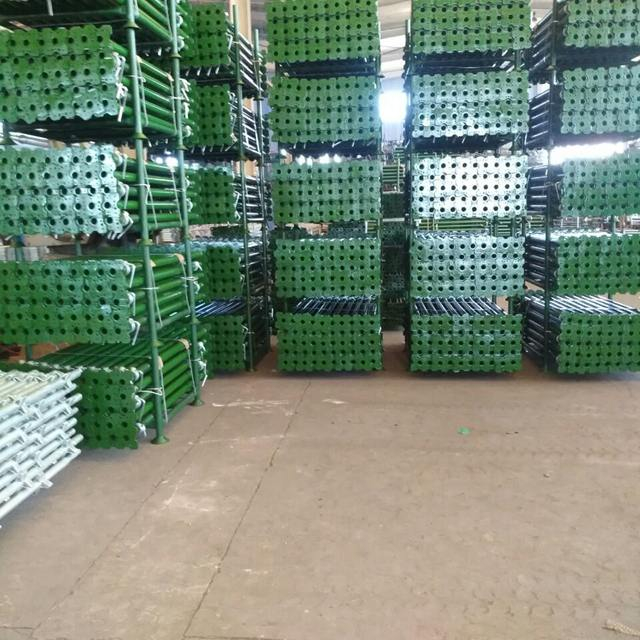 ทาสี BS1139 Scaffolding Steel Prop สำหรับอาคาร