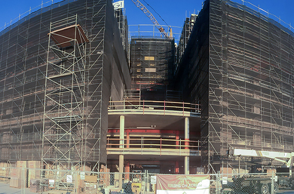 ระบบนั่งร้าน ringlock สำหรับการสร้าง