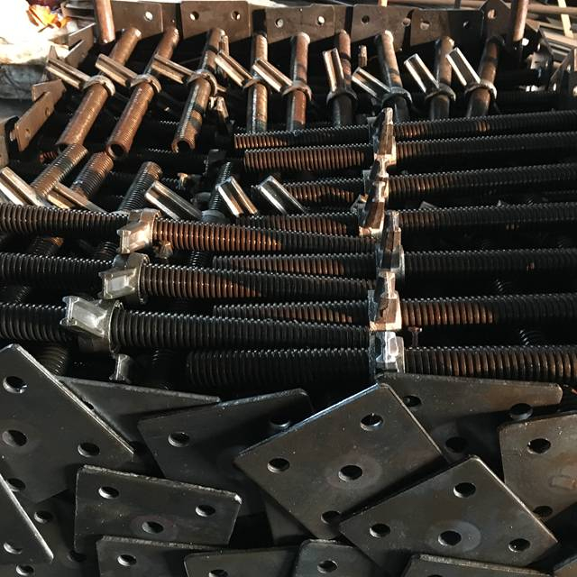 แจ็คฐานสกรูที่เป็นของแข็งที่ปรับได้สีดำ 