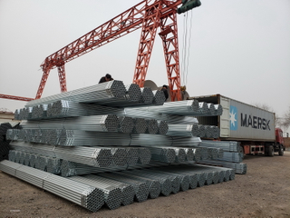 BS1139 EN39 HDG Scaffolding Pipe