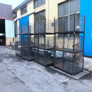 พาเลทเหล็กนั่งร้านสำหรับการจัดเก็บ coupler