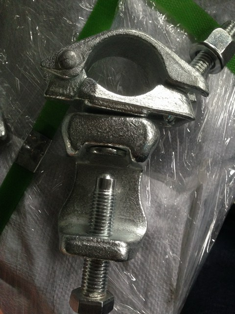ลดการปลอมแปลง scaffolding galvanized coupler coupler