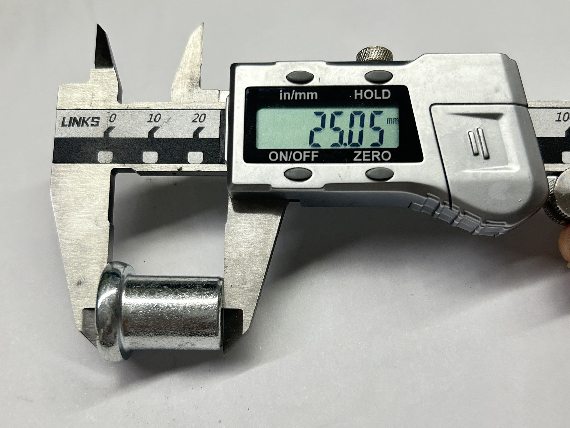 ขนาดหมุดย้ำนั่งร้าน 