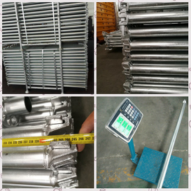 Scaffold Scaffold Forming Ringlock System HDG Scaffolding Ledger Tube