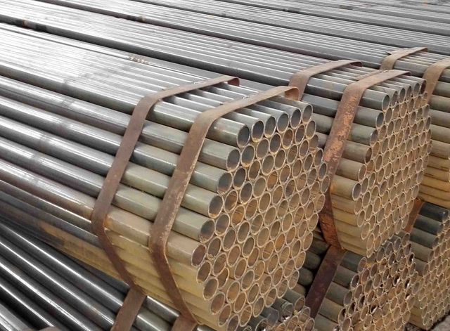 Galvanized EN39 Self Black Scaffolding Pipe