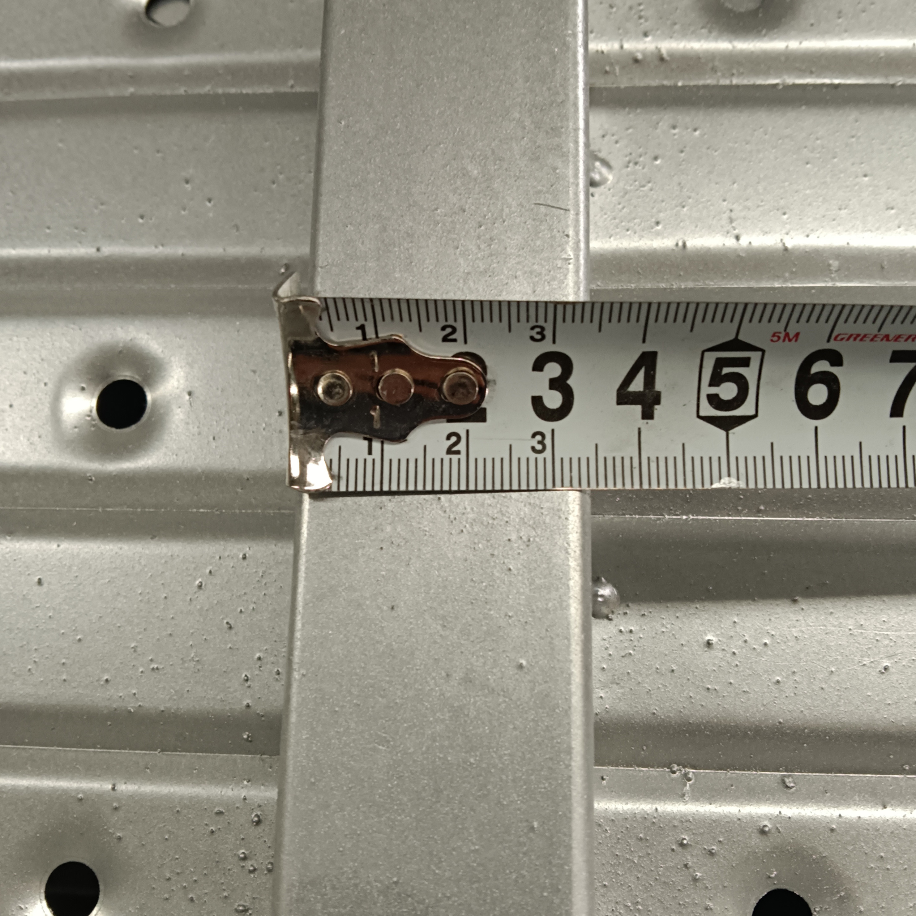 แผ่นเหล็กปิด 2,000 มม.