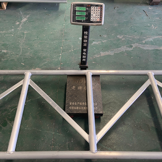 อลูมิเนียม ringlock scaffolding lattice ลำแสง 4.65m