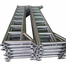 Galvanized Cuplock เสริมสร้างระบบนั่งร้านลำแสง