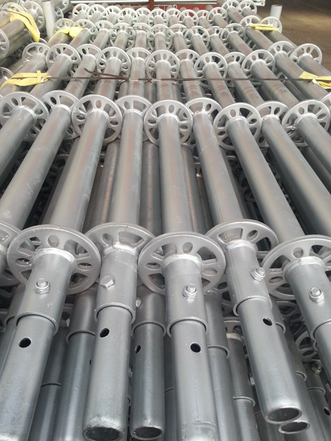 HOT DIP Galvanized HDG Ringlock Scaffolding Standard