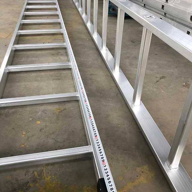 อลูมิเนียมนั่งร้านหลายจุดมุ่งหมายขั้นบันได Stright Ladders