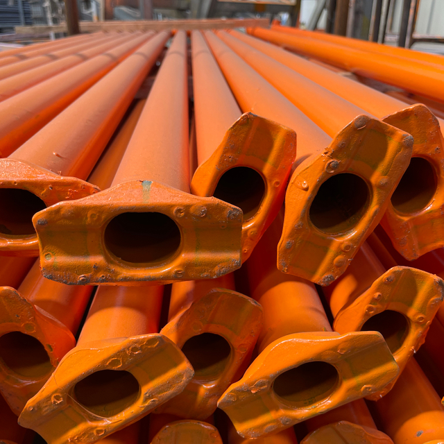 การวาดภาพบัญชีนั่งร้านแนวนอนในแนวนอน