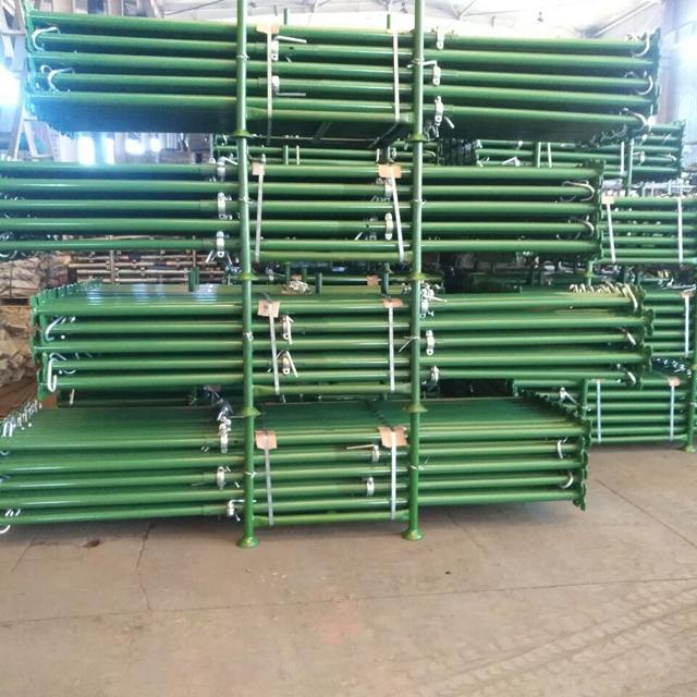 Painted Light Type Scaffolding Steel Prop สำหรับอาคาร