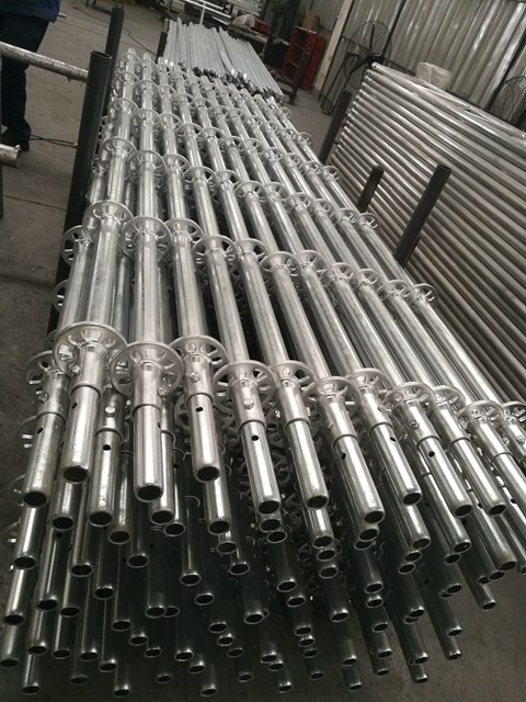 Hot Dip Galvanized Ringlock Scaffolding Standard Standard
