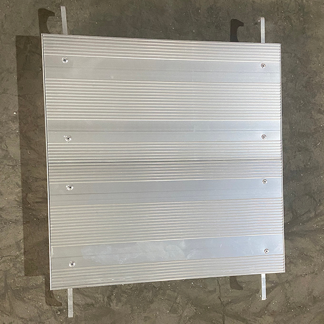 ระบบนั่งร้านอลูมิเนียม ringlock แพลตฟอร์มมาตรฐาน 0.7m