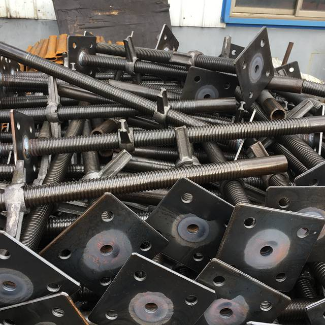 แจ็คฐานสกรูกลวงสีดำ 