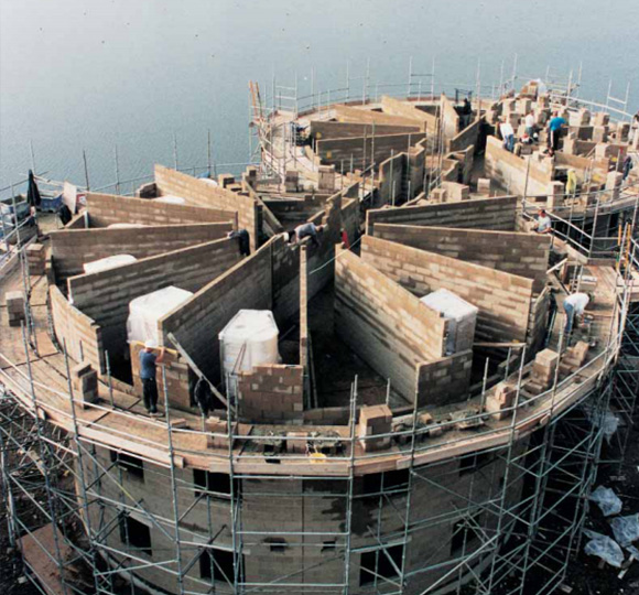 cuplock สำหรับโครงสร้างโค้ง