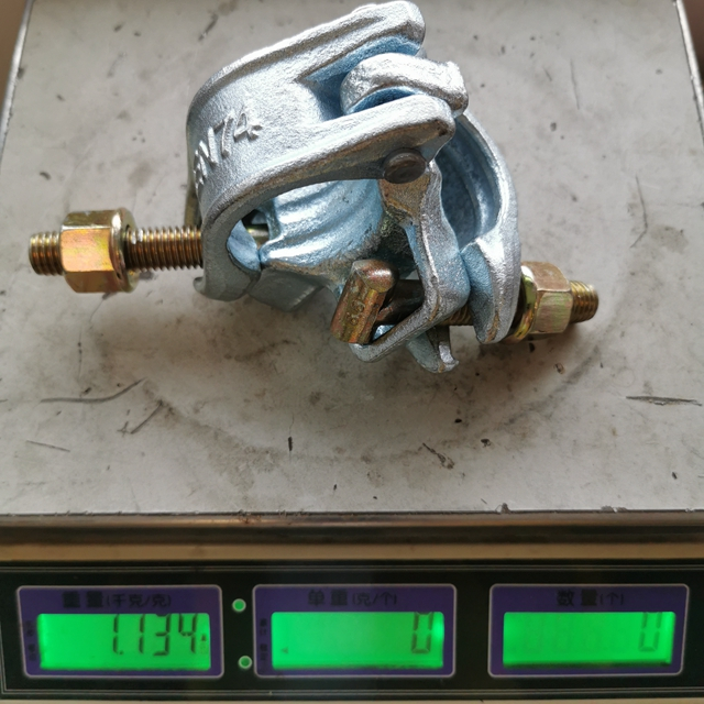 Galvanized Drop Forged Coupler คงที่