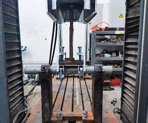  gravlock coupler ในการทดสอบ (การทดสอบความแข็งแรง)