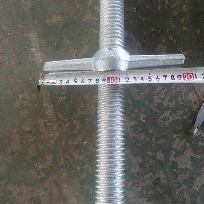 Hot Dip galvanizing u head base jack 