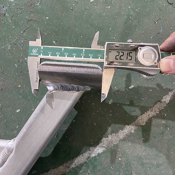 อลูมิเนียมครึ่งริงล็อค scaffolding hop -up bracket - ครึ่ง