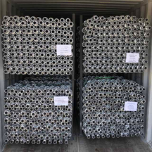 1.0m HDG แนวตั้ง cuplock scaffolding ระบบ