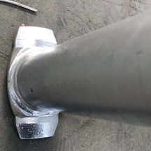 ระบบการค้ำยันของบัญชีแยกประเภท galvanized