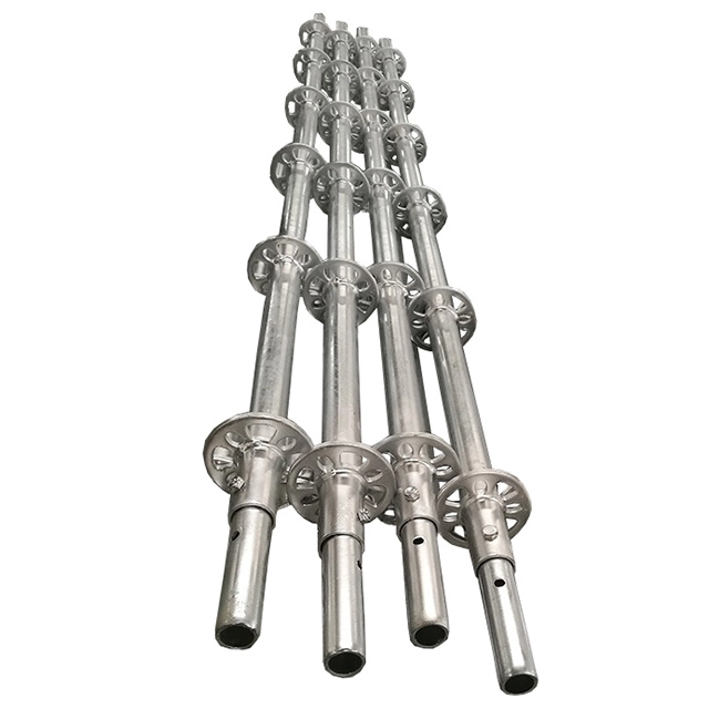 มาตรฐานการนั่งร้าน ringlock scaffolding hot-dip