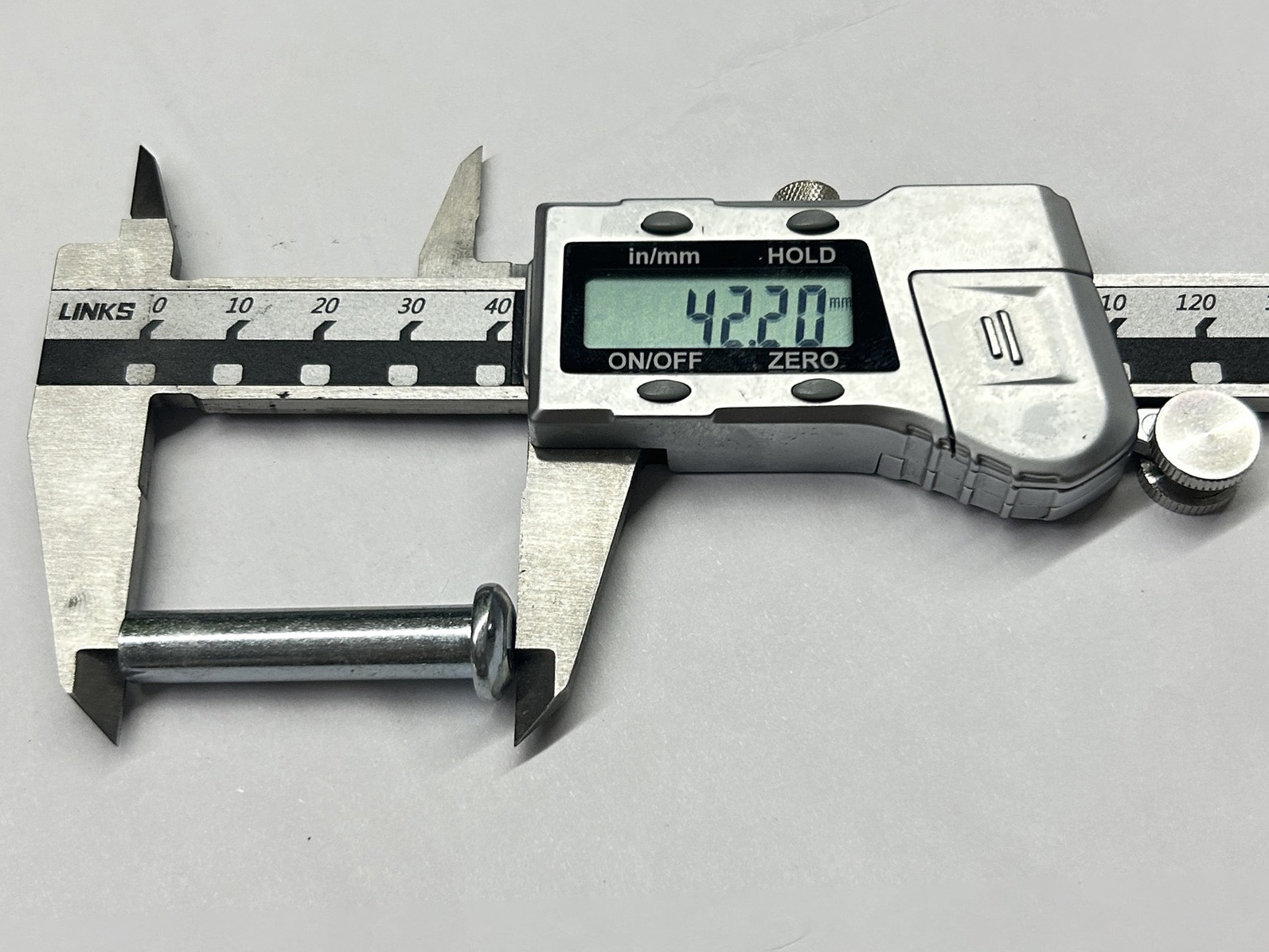 หมุดย้ำ ขนาดหมุด 