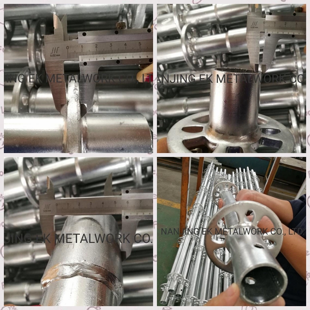 มาตรฐานเหล็กชุบสังกะสีสำหรับ ringlock scaffolding1 