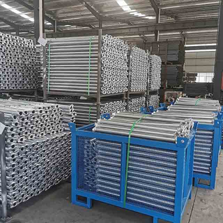 ระบบนั่งร้านขนาด 0.6m galvanized scaffolding แนวนอน