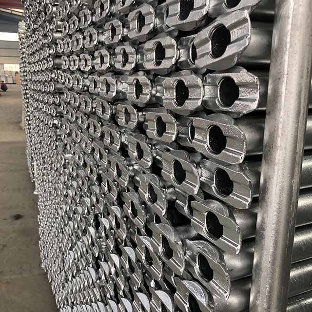 0.9m galvanized cuplock scaffolding ระบบแนวนอน