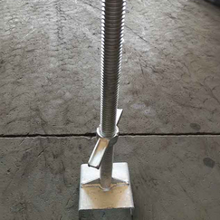 Steel Solid Scaffolding u head base base