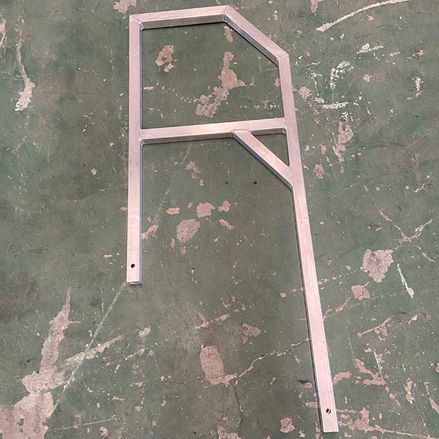 อลูมิเนียม Ringlock Scaffolding Stair Handrail 2.0m - ด้านบน